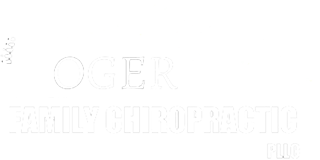 Rogers Family Chiropractic White Logo